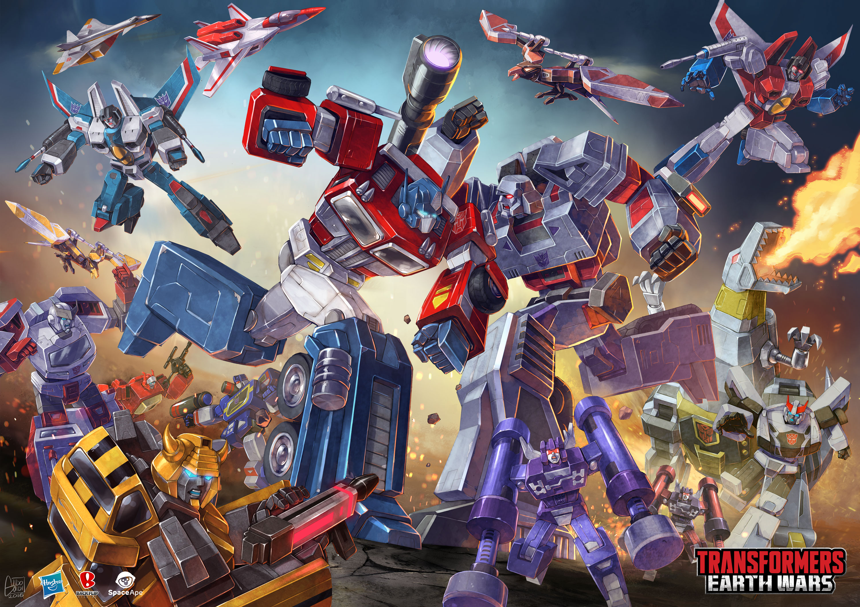 Transformers News: Transformers Earth Wars "Decoy Dash" In-Game Event This Holiday Weekend plus new poster unveiled