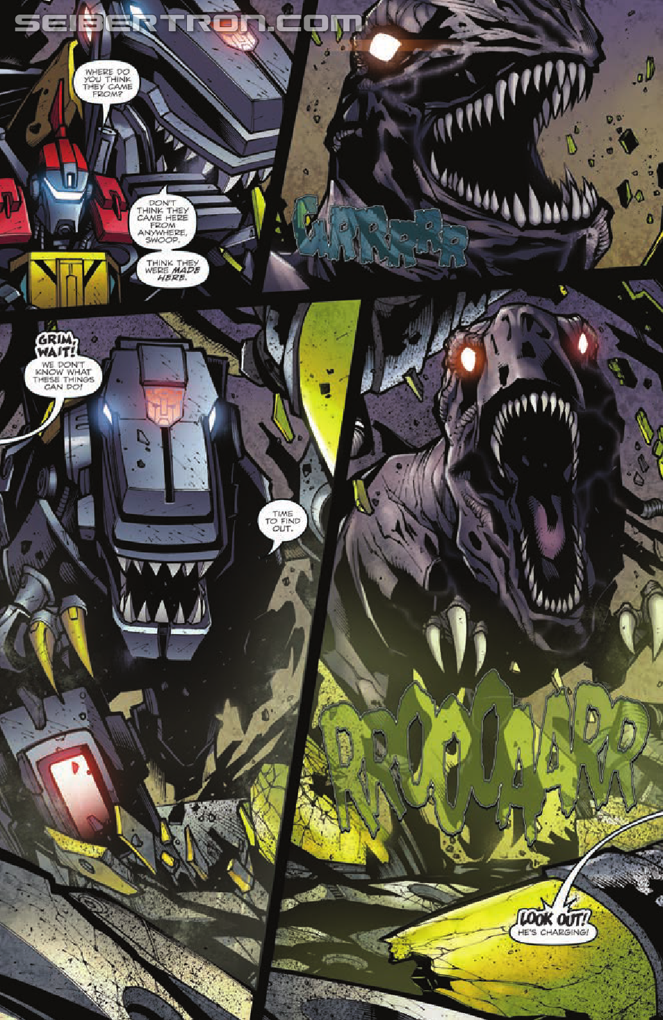 Transformers Prime Beast Hunters #4 Preview