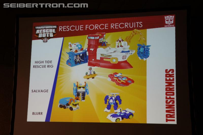 Transformers News: Hasbro Brand Panel Gallery: Robots In Disguise and Rescue Bots presentation