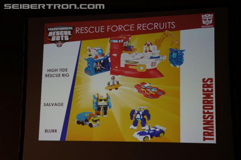 Transformers News: Hasbro Brand Panel Gallery: Robots In Disguise and Rescue Bots presentation