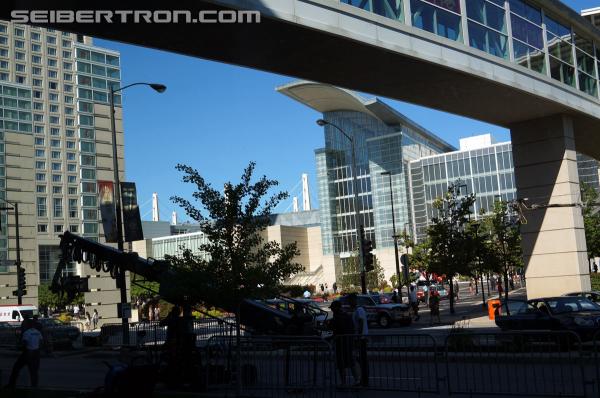 Photos from Transformers 4 set at McCormick Place in Chicago