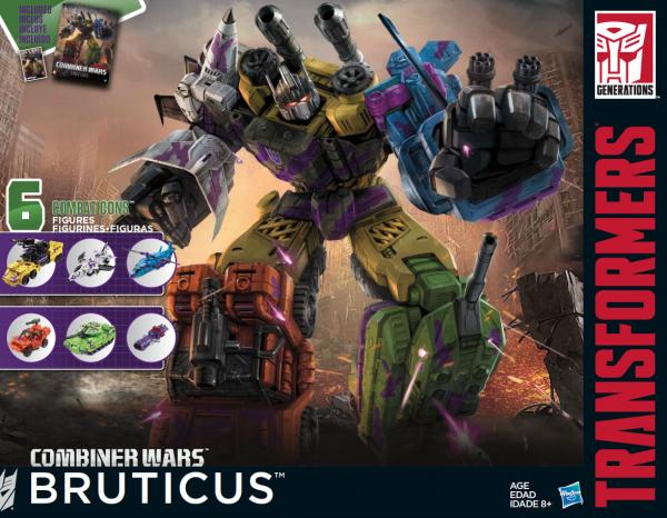 Transformers News: Upcoming 2016 Combiner Wars G2 Bruticus Official Product Images