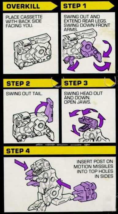Instructions for Overkill