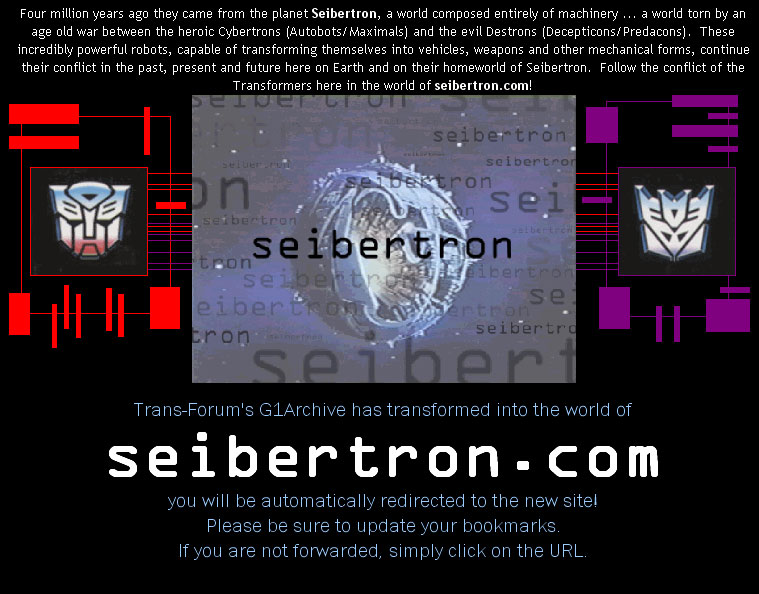 Transformers News: Happy 14th Anniversary Seibertron.com!!!
