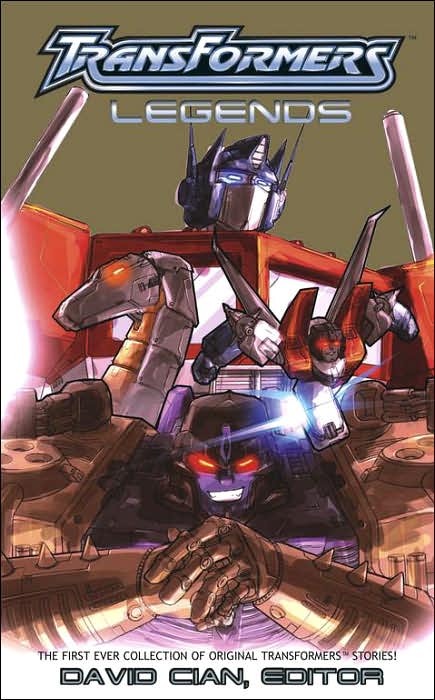 Transformers Novel - Legends - Edited by David Cian