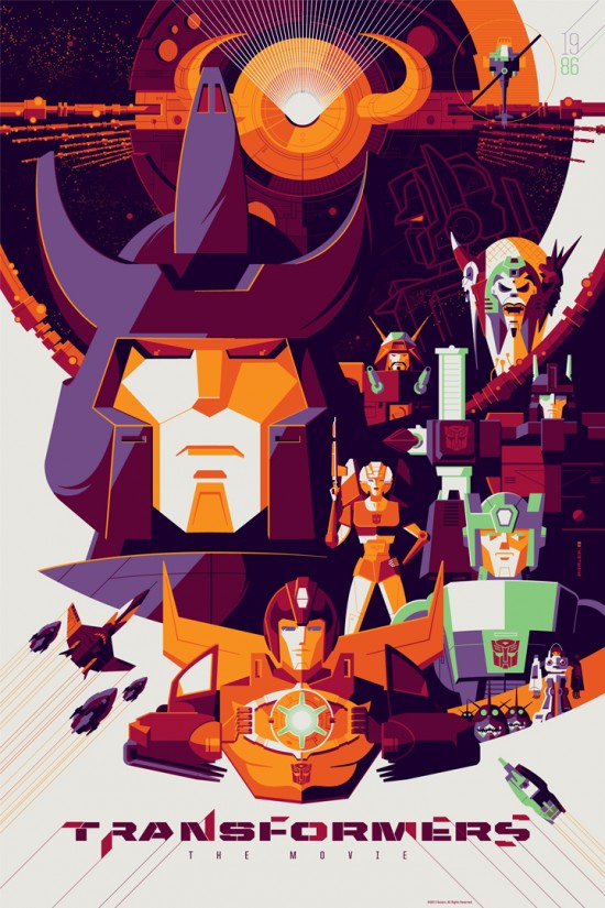 New Transformers: The Movie Print from Acid Free Gallery