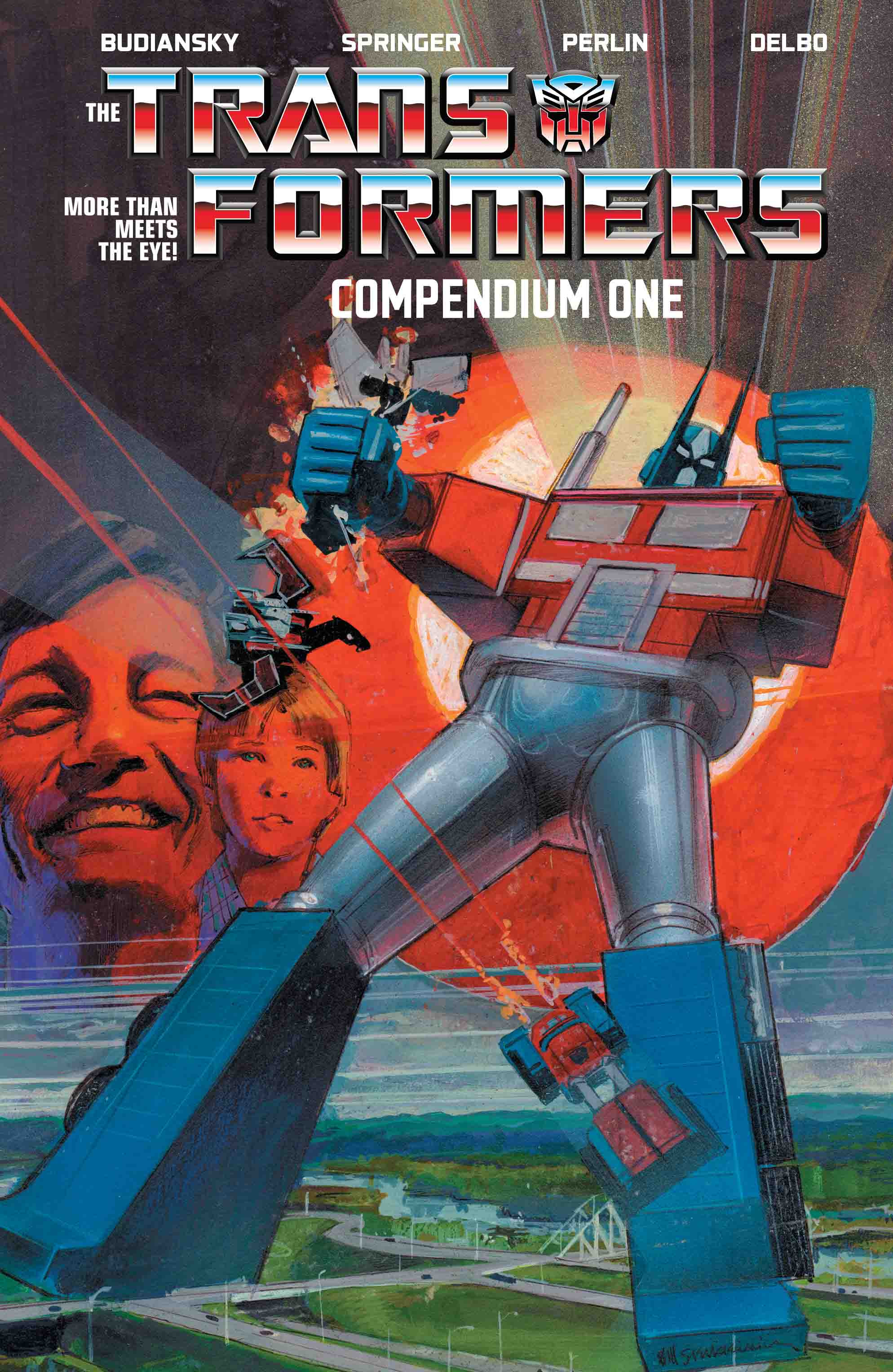 Exclusive Transformers Compendium Cover Drops -- Sienkiewicz Style