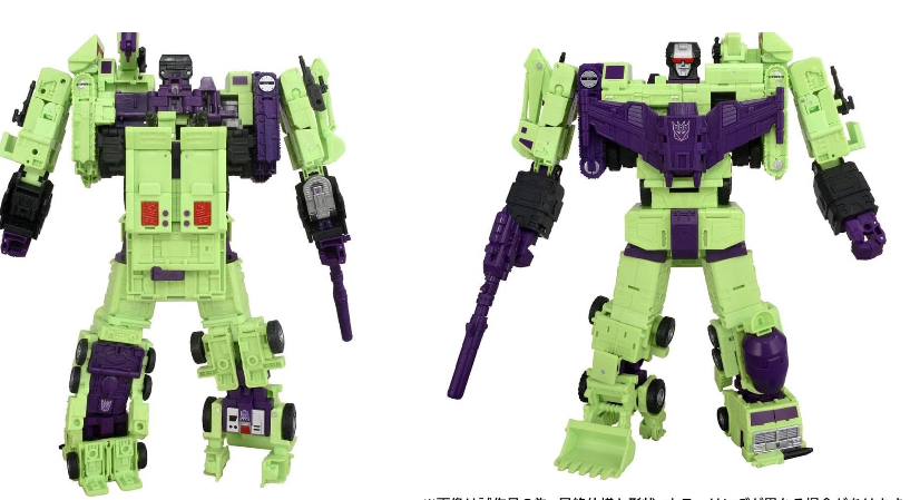 Official Images of Studio Series 86 Megatron and completed Devastator + TFOne Starscream