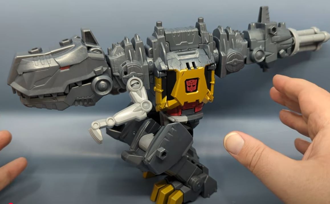 Review of Transformers Cyberworld Chomp & Battle Grimlock