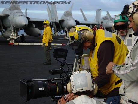 Transformers 2 Wrap Filming on USS John C Stennis