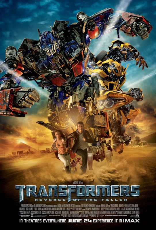 Final Transformers: Revenge of the Fallen Movie Poster Revea