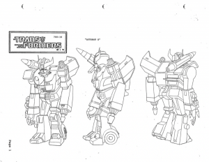 Over 700 G1 cartoon model sheets now online