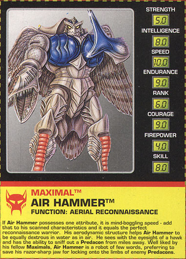 Transformers Tech Spec: Air Hammer