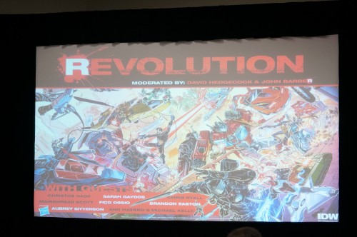 "IDW and Hasbro: The Revolution is Now" Gallery