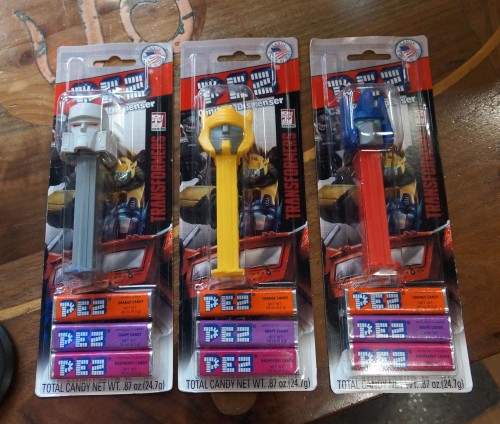 Hasbro Press Event: Transformers PEZ Dispensers