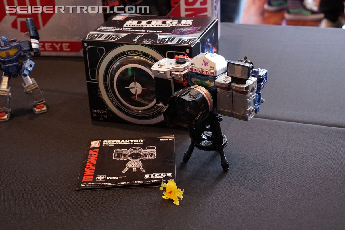 Breakfast Press Event: Transformers Refraktor Camera Set, Soundblaster and Bluestreak