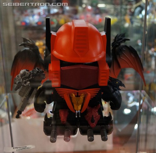 Loyal Subjects 8" Optimus Prime Art Display at Toy Tokyo