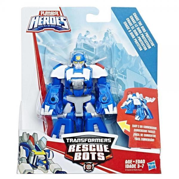 Transformers News: New Transformers: Rescue Bots Optimus Prime Snowplow and Dino Protector Chase