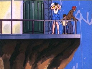 Family at Sherman Dam