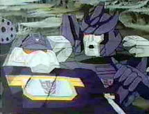 Galvatron talks to Soundwave
