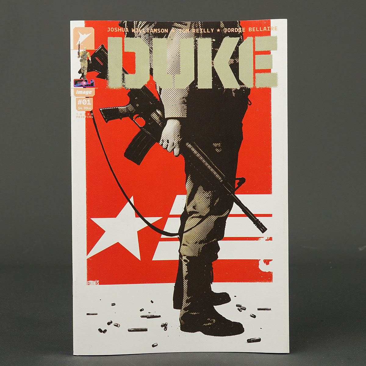 DUKE #1 3rd ptg Image Comics 2024 GI JOE 1123IM897 (CA) Fornes (W) WIlliamson (A) Reilly + Bellaire