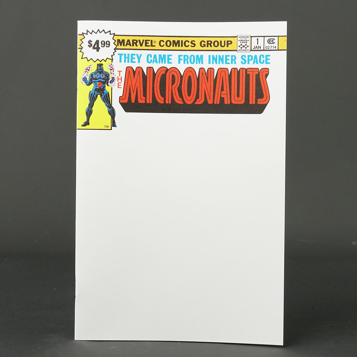 MICRONAUTS #1 Facsimile var BLANK SKETCH Marvel Comics 2023 JUL230683 (W) Mantlo (A) Golden