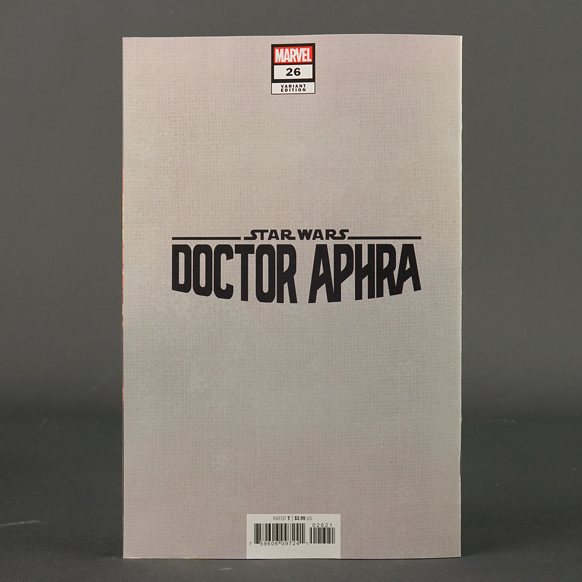 Star Wars DOCTOR APHRA #26 var Revelations Marvel Comics 2022 SEP221102 (CA) Clarke (W) Wong (A) Jung