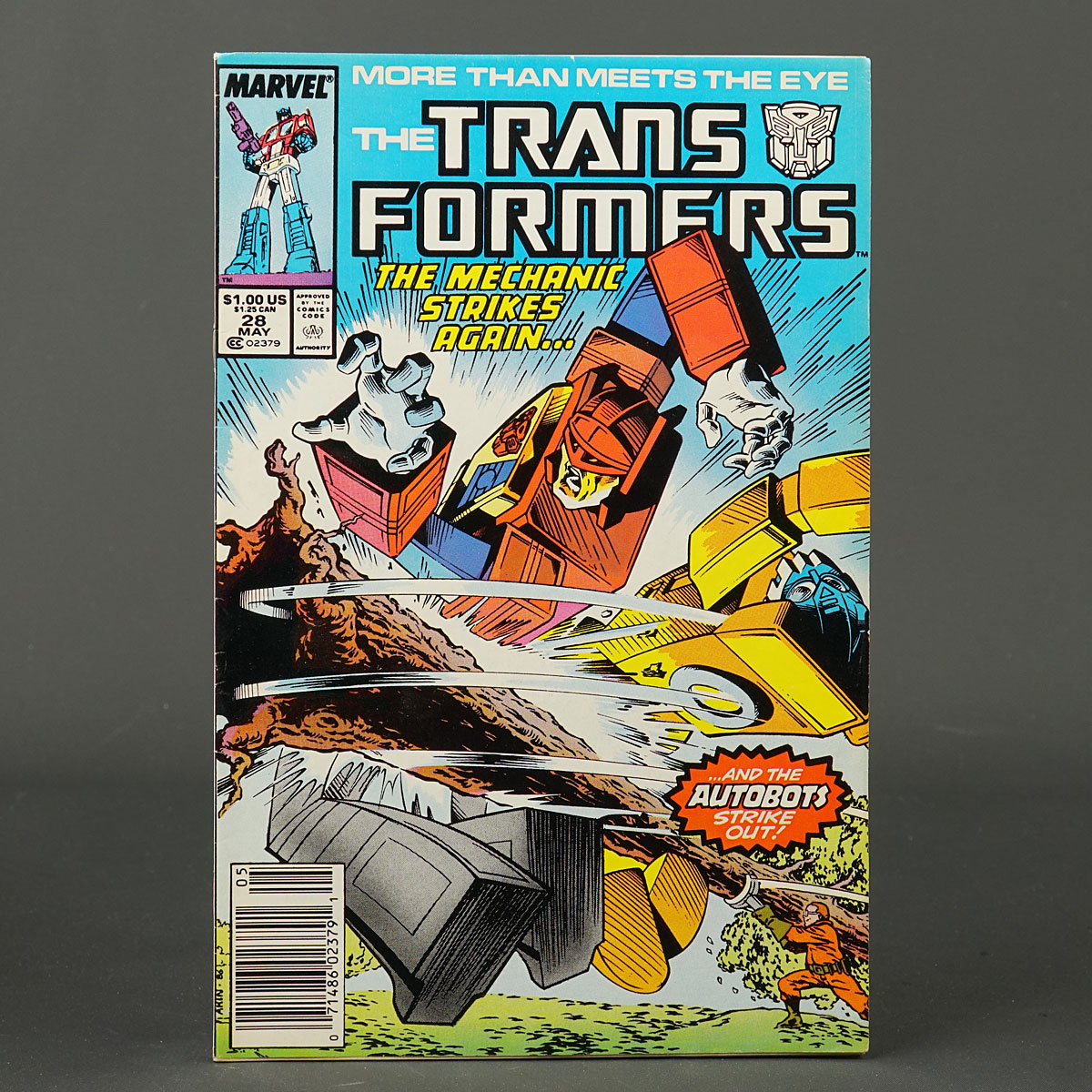 THE TRANSFORMERS #28 Marvel Comics 1987 (CA) Akin (W) Budiansky (A) Perlin 231010E