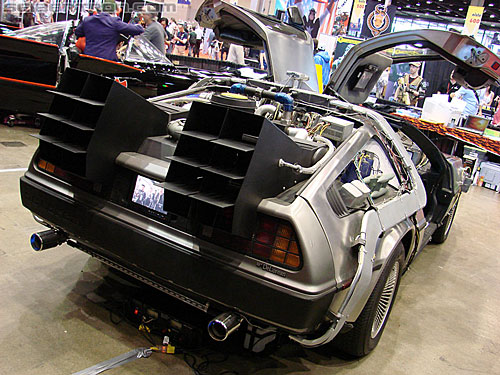 C2E2: Chicago Comic and Entertainment Expo - Transformers Event: Back to the Future DeLorean