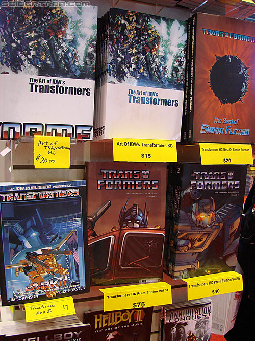 C2E2: Chicago Comic and Entertainment Expo - Transformers Event: Various Transformers Hardcover books and Trade Paperbacks