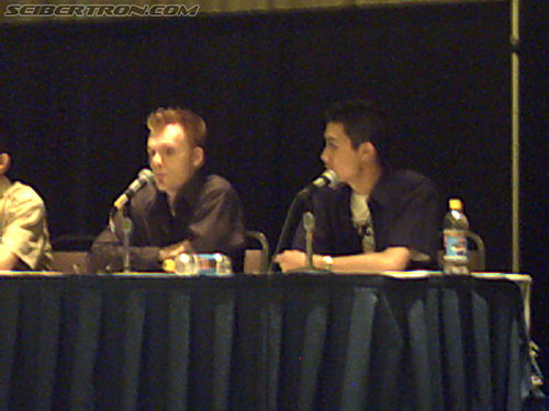 BotCon 2004: Dreamwave Crew - Transformers Event: Adam Patyk and Joe Ng of the Dreamwave team panel answering some questions