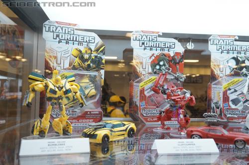 BotCon 2012: Transformers Prime product displays - Transformers Event: DSC06185