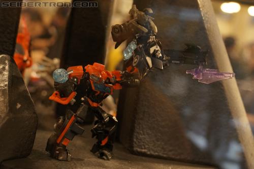 BotCon 2012: Transformers Prime product displays - Transformers Event: DSC06277