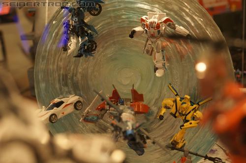 BotCon 2012: Transformers Prime product displays - Transformers Event: DSC06291