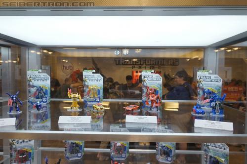 BotCon 2012: Transformers Prime Cyberverse product display - Transformers Event: DSC06233