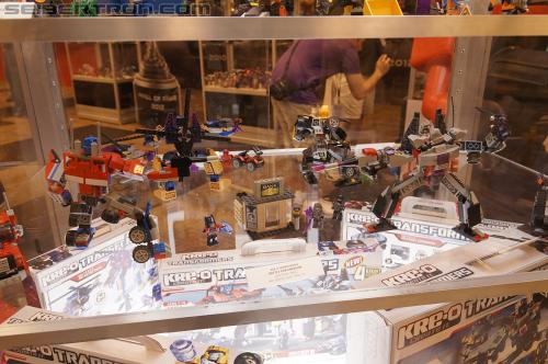 BotCon 2012: Transformers Kre-o product display - Transformers Event: DSC06360