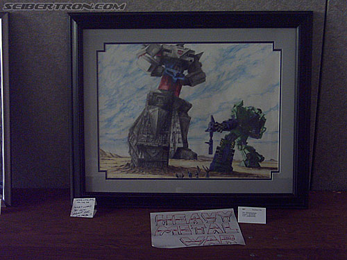 BotCon 2004: Fan Creative Pieces - Transformers Event: Art room display