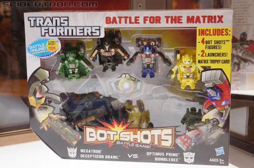 BotCon 2012: Transformers Bot Shots products display - Transformers Event: DSC06606