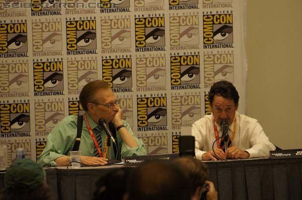 SDCC 2012: Panel - Larry King interviews Peter Cullen - Transformers Event: DSC02434