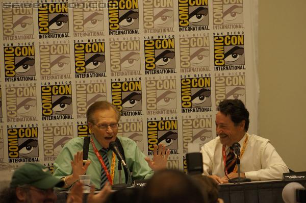 SDCC 2012: Panel - Larry King interviews Peter Cullen - Transformers Event: DSC02445