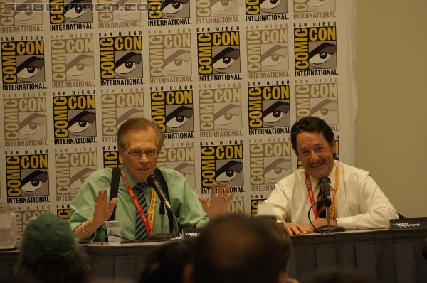 SDCC 2012: Panel - Larry King interviews Peter Cullen - Transformers Event: DSC02453