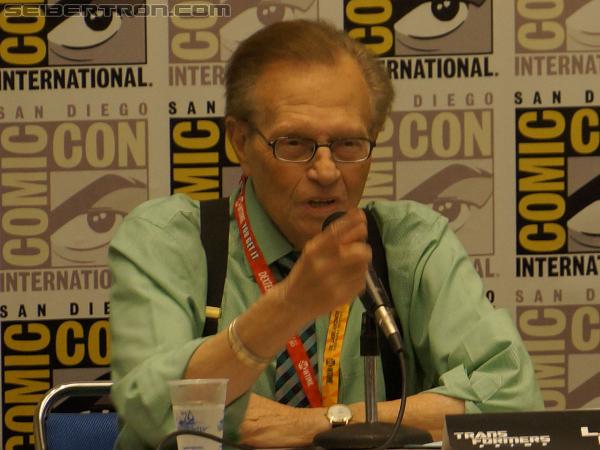 SDCC 2012: Panel - Larry King interviews Peter Cullen - Transformers Event: DSC02457a