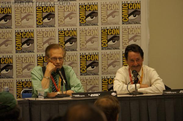 SDCC 2012: Panel - Larry King interviews Peter Cullen - Transformers Event: DSC02464
