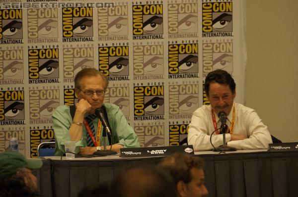 SDCC 2012: Panel - Larry King interviews Peter Cullen - Transformers Event: DSC02468