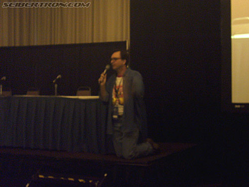 BotCon 2004: Voice Actors / Writers - Transformers Event: Dan Gilvezan doing his Peter Cullen impression