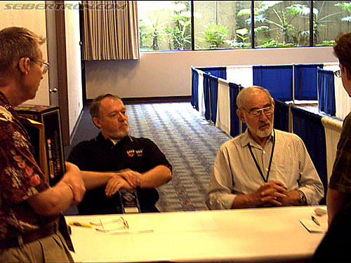 BotCon 2004: Voice Actors / Writers - Transformers Event: Wally Burr and Michael McConnohie Autograph session