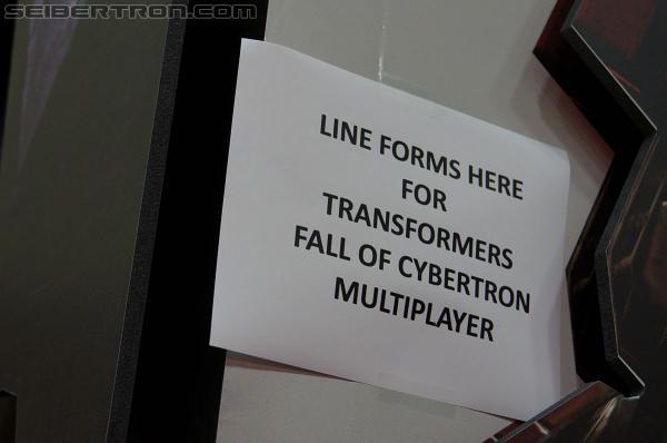 SDCC 2012: Activision Fall of Cybertron Panel and Booth - Transformers Event: DSC01701