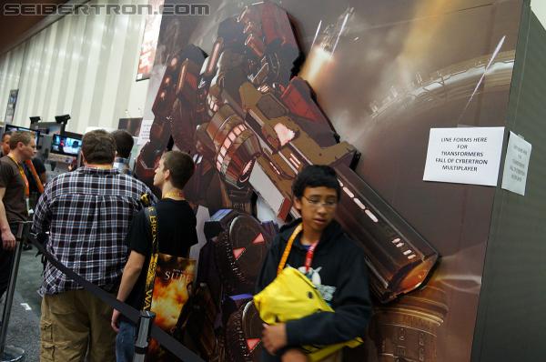 SDCC 2012: Activision Fall of Cybertron Panel and Booth - Transformers Event: DSC01702