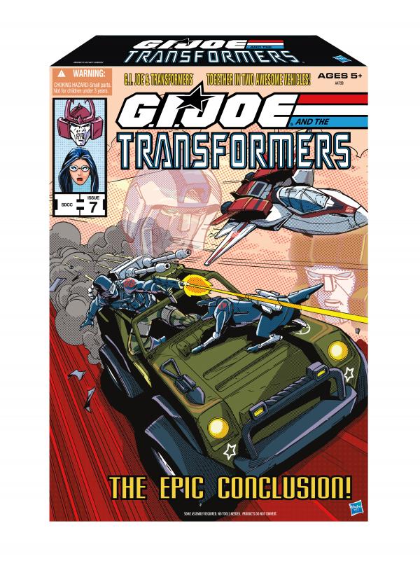 Transformers News: Hasbro SDCC 2013 G.I. Joe/Transformers Crossover Exclusive