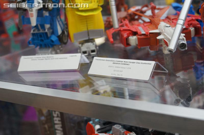 SDCC 2015: Hasbro Booth: Combiner Wars Scattershot and Betatron - Transformers Event: DSC03397